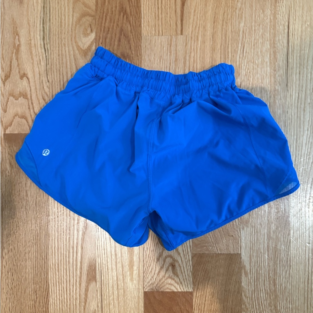 Lululemon Athletica Blue Athletic both hot Shorts Quick-Dry (size tags cut out)